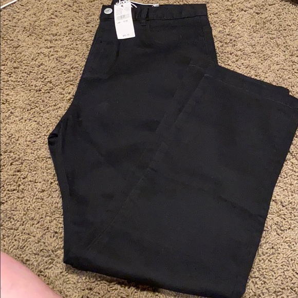 Brandy Melville Pants - NWT John galt black pants size large cute & rare